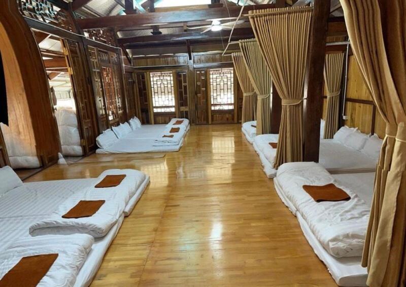 Oh Pu Luong Homestay Huong Ba Thuoc Exterior foto