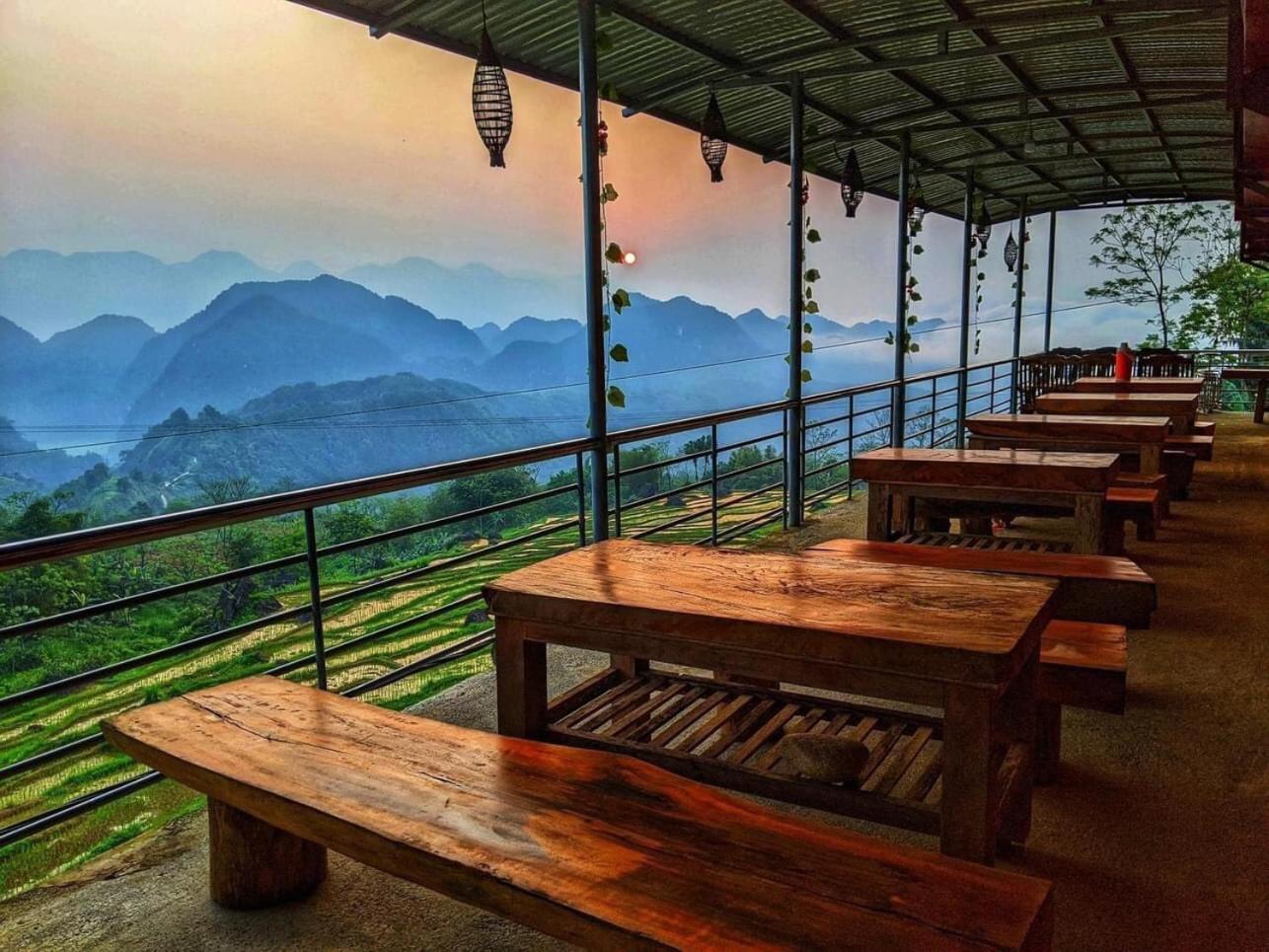 Oh Pu Luong Homestay Huong Ba Thuoc Exterior foto